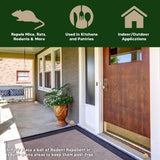 CKXVOD Rodent Repellent, Mouse Repellents Outdoor, Peppermint Oil to Repel Mice and Rats, Rat Repellent for House, Get Rid of Mice,Rat Deterrent Indoor, Mice Repellent Indoor, Effectively-10P