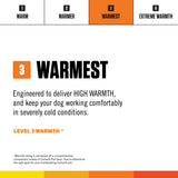 Carhartt Firm Duck Insulated Dog Chore Coat, Durable Weather Resistant Jacket for Cold and Windy Conditions, Hunter Orange, Large