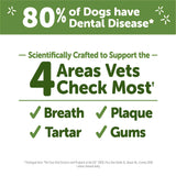 Whimzees Wellness Stix Dog Dental Treats, Natural Chews, Small Size Stick, (28 Count)