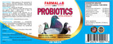 Farmalab Probiotics Extra Strength for Pigeons, 100 Tablets, Immune Support and Digestive Health