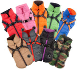 Puppia Authentic Mountaineer II Winter Vest, Large, Red