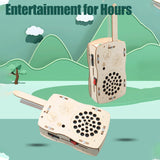 STEM Toys for Age 6-8-13 Crafts Kits Building Your Own Walkie Talkies for Kids Stuffers Birthday Gifts for 6 7 8 9 10 11 12 14+ Years Old Boys Girls Teens Engineering DIY Electronics Circuit Projects