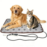 QUASILOVE Puppy Heating Pad for Whelping New Born Dog Heated Bed,Heated Puppies Bed,Pet Heated Cat Bed,4 Auto Shut Off Timer,9 Level Heater Large 34x21 in