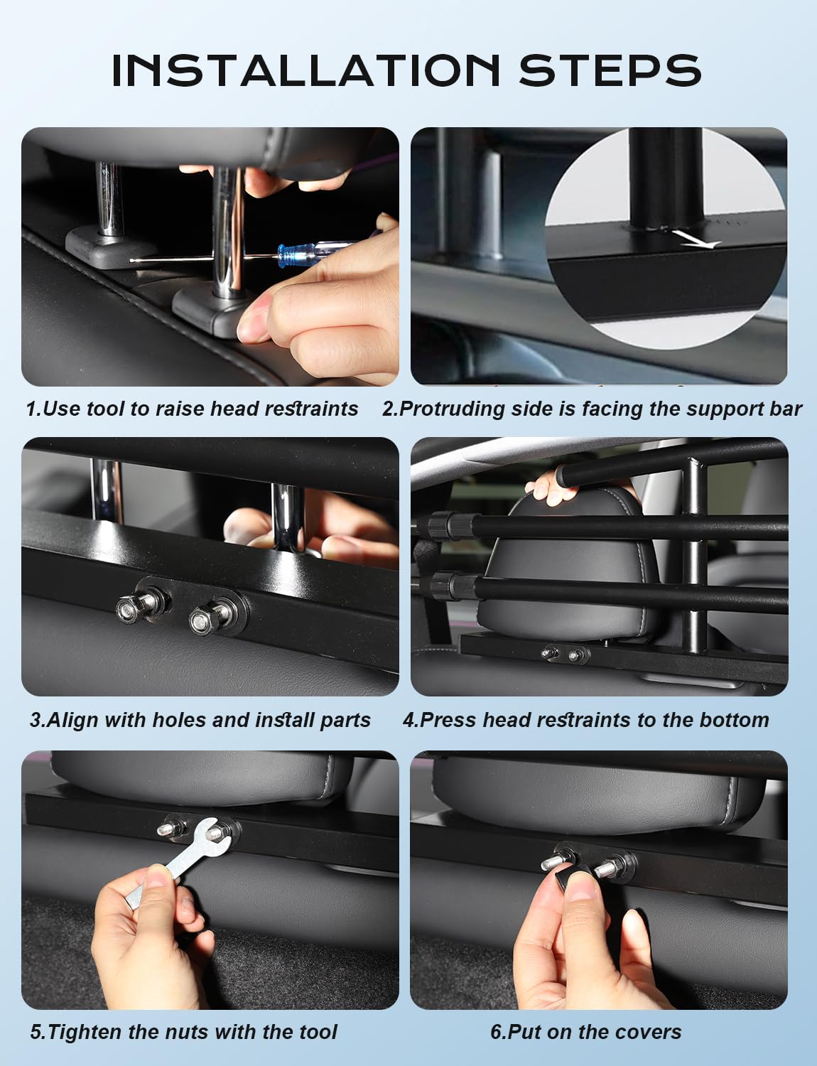 EVFITUS for Tesla Model Y Juniper Dog Barrier Adjustable Large Pet Protective Barrier Anti-bite Heavy-Duty Metal Stainless Steel for Dog Travel for Tesla Model Y Juniper Accessories 2025 2026