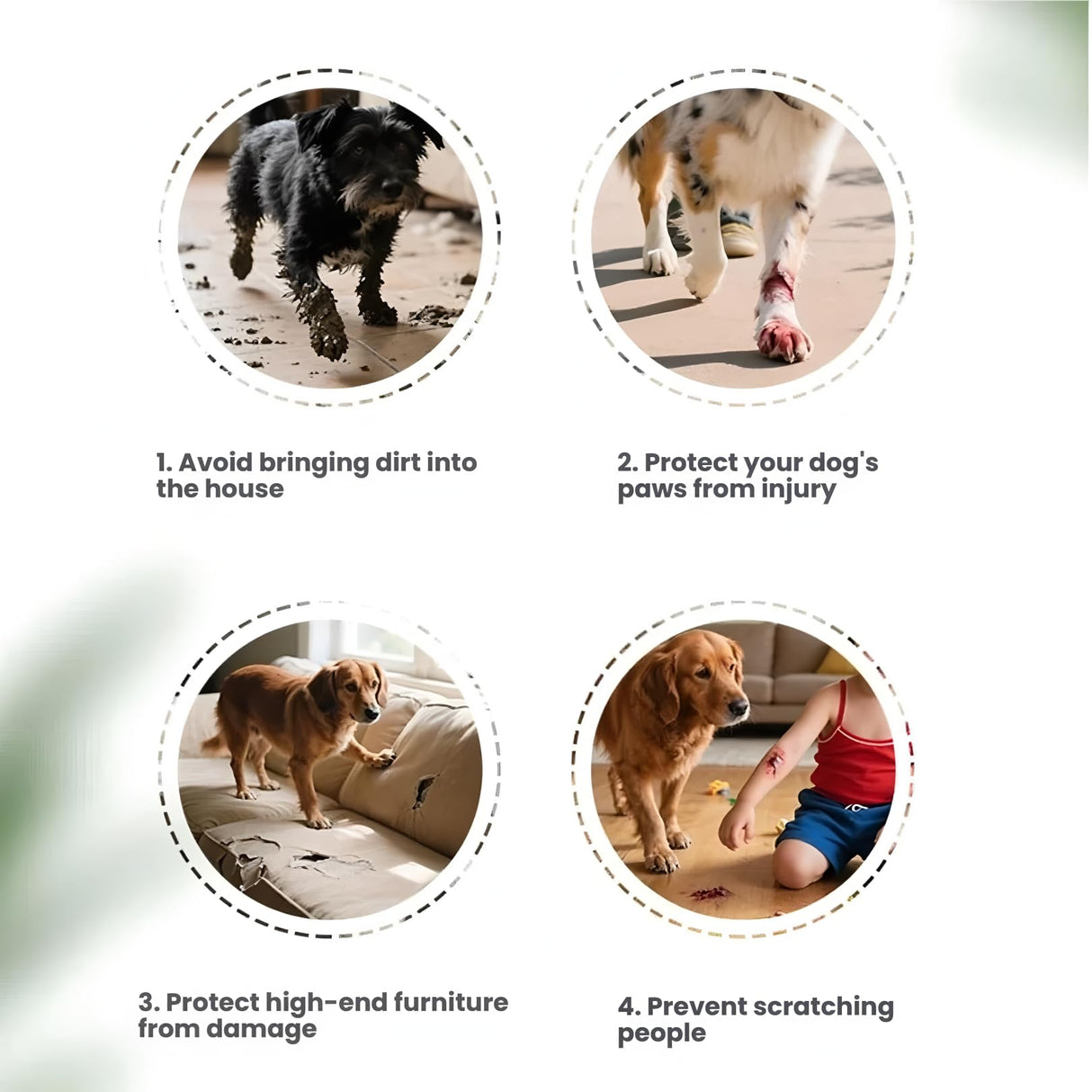 Paw Protective Shoes, All-Season Protection, Comfort, and Stability for Your Dog’s Paws 4pcs Dog Boots, Keep Your Dog Active (Orangw (4Pc), 5(2.0" Lx1.6 W))