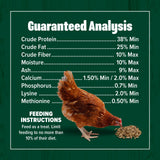 Eaton Pet and Pasture Premium Grubs, USA Grown Dried Black Soldier Fly Larvae, High Calcium Treat for Chickens, Ducks, Wild Birds (5 LB)