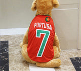 GabeFish Dog World Cup T Shirt Pets Football Jersey Sports Soccer National Team Vest Cat Summer Cool Clothes Apparel Portugal X-Small
