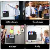 Camelmother 2Pcs Magnetic Dry Erase Marker Holder For Whiteboard Fridge
