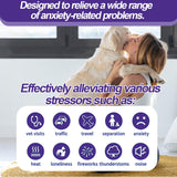 Dog Calming Pheromones Diffuser & 6 in 1 Kit Appeasing Dog Pheromone Diffuser to Calm (2 Plug in+4 x48ml Refill) Dog Calming Diffuser Anxiety Reduce Aggression Fighting Barking Stress 120 Day Supply