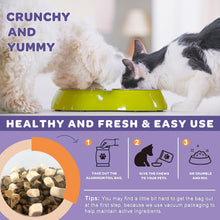 Load image into Gallery viewer, NATURE TARGET Probiotics for Dogs, 6 Billion CFUs, Freeze Dried Dog Probiotics with Prebiotics &amp; Enzymes for Diarrhea, Gas, Vitamins &amp; Omega 3 for Skin &amp; Immune Health, Allergy Itch Relief, 180 Count
