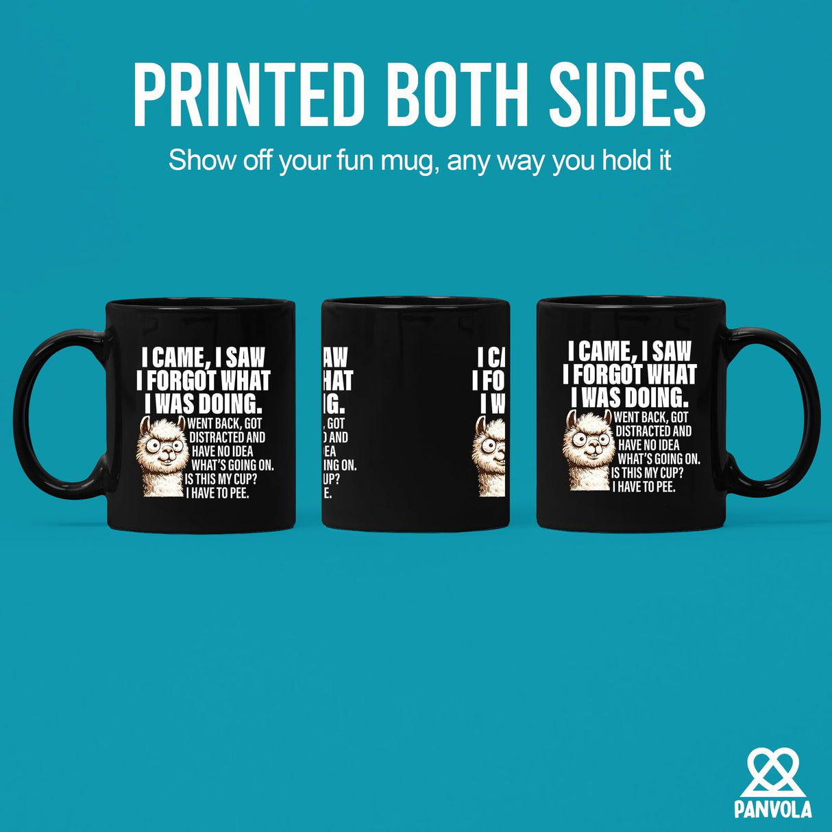 I Came I Saw I Forgat What I Was Doing Old People Elderly Gifts for Women Mom Men Grandpa Grandma 70th 80th 90th Birthday Senior Citizen Gifts for People with Dementia Ceramic Mug 11 oz Black