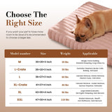 Cozila Orthopedic Dog Bed Medium Size Dog, Pet Beds with Waterproof Lining, Soft Short Plush Surface & Egg Crate Foam, Machine Washable Pet Mat with Removable Cover & Anti Slip Bottom