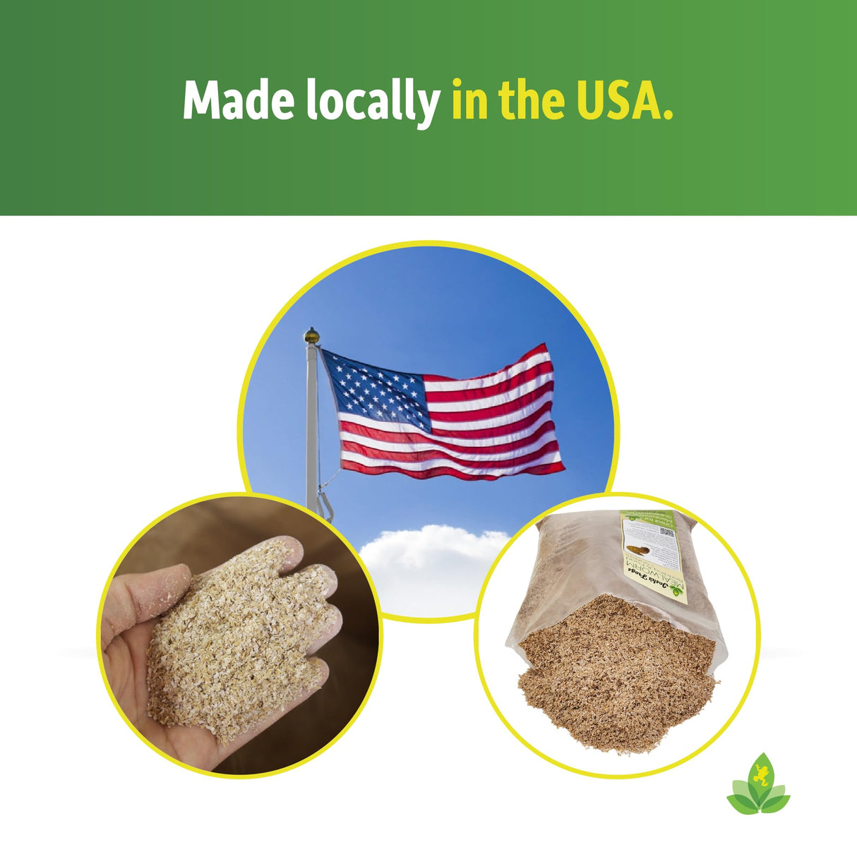 Josh's Frogs Mealworm & Superworm Wheat Bran Bedding and Food Source (5 Quarts)