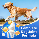 POPPAW Senior Dog Liver & Joint Supplement – Same, Milk Thistle (Silybin), Glucosamine, MSM for Liver Health Detox, Mobility, Joint Pain Relief, Cognitive & Vitality Support, Chicken Flavor, 90Ct