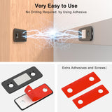 Cabinet Magnetic Catch 4 Pack Ultra Thin Cabinet Door Magnets Stick on Drawer Magnets Cabinet Latch Magnetic Closures for Cabinets Kitchen Closet Door Closing Magnetic Door Catch Closer