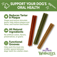 Load image into Gallery viewer, Whimzees Wellness Stix Dog Dental Treats, Natural Chews, Small Size Stick, (28 Count)
