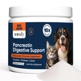 Woofy Pancreatin Digestive Support | Pancreatic Digestive Enzymes | 10x Pancreatin | No Odor | Pancreatin for Dogs and Cats | Pancreatic Enzyme | Great for Pets with EPI | 250 Grams