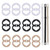 W-Plus Bra Strap Clips, Bra Clips to Make Racerback, Bra Strap Holders for Slip, Bra Strap Holder - Conceal Hide Straps - Cleavage Control