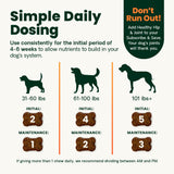 VetriScience Healthy Hip & Joint Chews, GlycoFlex Glucosamine and Green-Lipped Mussel Joint Support Supplement for Dogs, Promote Mobility and Protect Joints, Chicken, 120 Count