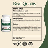 Real Mushrooms Turkey Tail Capsules for Pets –Cat Probiotics & Dog Vitamins – Organic Mushroom Supplement for Dogs & Cats – Supports Daily Balance & Well-Being Non-GMO, 90 ct
