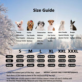 MUYAOPET Waterproof Pet Clothes for Dog Winter Warm Jacket Coat Dog Hooded Jumpsuit Snowsuit(XXL, Black)