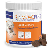 MOVOFLEX Soft Chews Hip and Joint Support Supplement for Small Dogs 60 Count by Virbac
