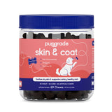 PupGrade Skin & Coat Soft Chew Supplement for Dogs – Supports Healthy Skin, Coat, and Immune Function - Rich in Natural Fish Oil, Omega Fatty Acids, and Vitamins – 60 Soft Chews