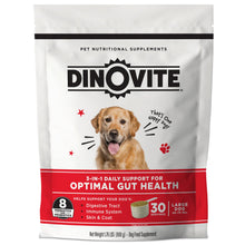 Load image into Gallery viewer, Dinovite Probiotic Supplement for Dogs - Omega 3 - Hot Spot Relief - Skin &amp; Coat Supplement - 30 Day Supply (30 Day Supply, Large Dogs (45+ lbs))
