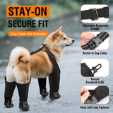 Dog Suspender Boots, Waterproof Dog Rain Boots, Puppy Snow Shoes for Winter, Anti Dirt Pants with Shoes, Adjustable Suspender Pants for Outdoor Walking & Paw Protectors