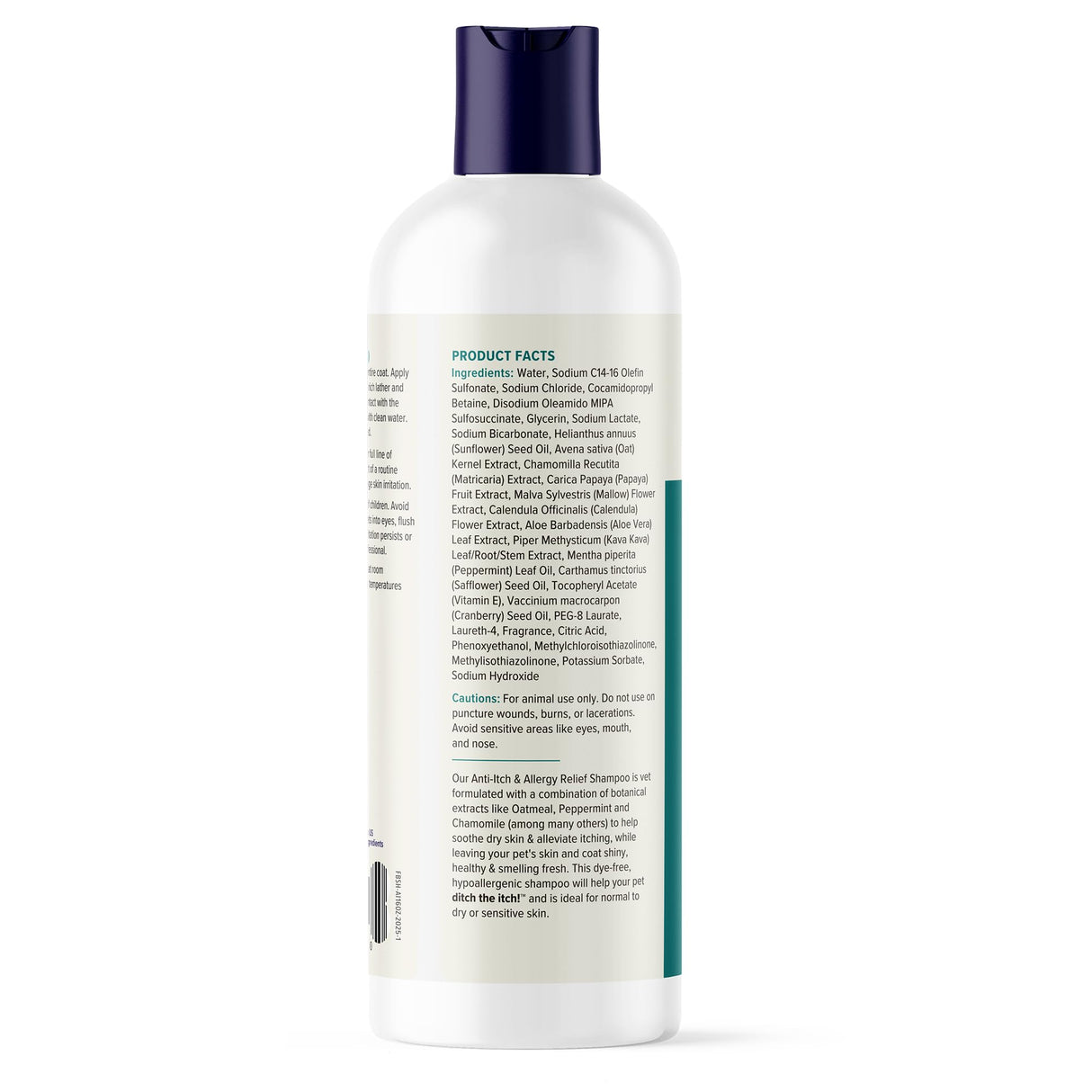 Vetnique Dermabliss Advanced Vet Strength Chlorhexidine for Dogs - Antibacterial Medicated Dog Shampoo - for Skin Infections & Irritation, Hot Spots & Redness Relief (Medicated Shampoo, 16oz)