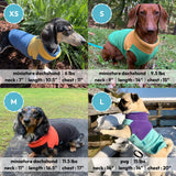 Gooby Fleece Vest Two Tone - Green, Small - Soft Fleece Vest with Durable Metal Leash Ring Stylish Two Tone Dog Sweater for Small to Medium Dogs