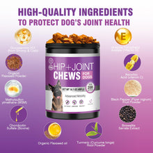 Load image into Gallery viewer, Glucosamine for Dogs 200pcs Joint Support Supplement Dog Hip and Joint Chondroitin Chews Treats with MSM Dog Joint Pain Relief Mobility Supplements Chicken Flavor Fit All Large Small Medium Breed
