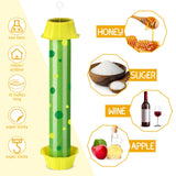 Qualirey 20 Pcs Sticky Fly Trap Fly Stick with Hanging Hook Adhesive Mosquito Catcher for Indoor Outdoor Trap Houseflies and Flying Insects Bee Wasp Moth Fly, 10.2 x 2.5 Inch