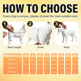 Lemmoo Dog Raincoat, Waterproof Windproof Rain Jacket with Reflective Strips and Leash Hole, Adjustable Fit Rain Coat for Small Medium Large Extra Large Dogs, Full-Body Coverage, Yellow, XXL