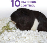 Carefresh 99% Dust-Free White Natural Paper Small Pet Bedding with Superior 10 Day Odor Control & Absorption, for Guinea Pigs, Hamsters, Rabbits, & Rats, 50 L
