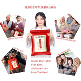 30bag Herbal Foot Soak,Foot Bath Herb,Lymphatic Drainage Ginger Foot Soak,Foot Detox Soak to Remove Toxins,Traditional Chinese Medicated Footbath Foot Herb Soak Spa 艾草生姜中药泡脚足浴包900g…