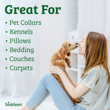 Load image into Gallery viewer, Biokleen Bac-Out Pet Stain Remover - Enzymatic, Natural, Plant-Based Destroys Stains &amp; Odors, Safe for Surfaces &amp; Fabrics, Carpet Cleaner - Eco-Friendly, Lavender Lime Scent, 1 Gallon
