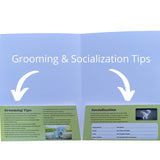 Groomers Margins Puppy Information Folders (10 Pack) - New Puppy Essentials and Dog Health Supplies for Breeders, Veterinarians, and Shelters - A Dog Owner Must Have