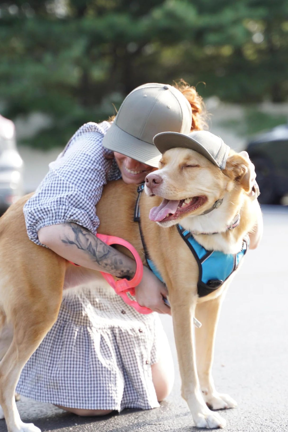 PupLid Baseball Cap for Humans Stylish Sun Protection Human Hat to Match and Twin with Your Dog (Olive Green)
