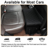 LIONROGE Car Back Seat Extender for Large Dogs up to 200lbs,Dog Car Back & Front Seat Extender with Storage,Prevent Your Dogs from Falling Off The Seat