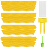 108 Pieces Sticky Fruit Fly Trap,Dual-Side Fruit Fly and Fungus Gnat Sticky Catcher Trap for Indoor Outdoor Fruit Fly,Fungus Gnats,Mosquito,Flying Insect Bug Pest,White Flies (Yellow-108 pcs)