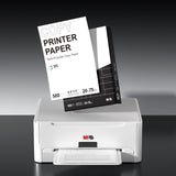 M&G Multipurpose Copy Printer Paper, 8.5 x 11, 20lb, 1 Ream (500 Sheets), 95 Bright, White