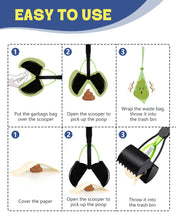 Load image into Gallery viewer, IPETBA 32 inch Pooper Scooper for Large Dogs Long Handle, Dog Pooer Scooper for Yard– No Bending Save Back, Ease of Pickup Grass Friendly, Easy to Clean, Sturdiness
