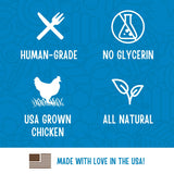 Full Moon Chicken Fillet Healthy All Natural Dog Treats Human Grade Made in USA 48 oz