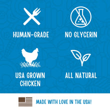 Load image into Gallery viewer, Full Moon Chicken Fillet Healthy All Natural Dog Treats Human Grade Made in USA 48 oz
