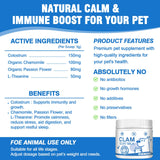 Olassubd Goat Milk Powder Cat & Dog Calming Pet Goats Milk Calm Treats Anxiety Relief Contains GABA Designed for Pets with Anxiety Stress and Hyperactivity Supports Immune Skin and Bone Health