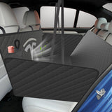 Dog Car Seat Cover for Back Seat for Tesla Model Y and Model 3 Ruff Liners Dog Back Seat and Door Cover Waterproof Pet Seat Cover Protects Dog Hammock for Tesla Model 3 Accessories Model Y Accessories