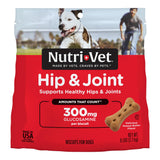 Nutri-Vet Hip & Joint Biscuits for Dogs, Dog Hip & Joint Supplement, Functional Treat, Large Sized Biscuit, 300mg of Glucosamine, 6 lb Bag