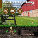 KQCWKH Mole Repellent for Lawns, Mole and Vole Repellent Outdoor, Gopher Repellent, Groundhog Repellent Outdoor, Armadillo Repellent, Mole Deterrent for Yard, Lasts Up to 3 Months, 8 Balls