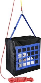 Pet Fire Rescue Bag Large up to 90 pounds - Pet Evacuation Kit - Emergency Pet Carrier - Fire Survival Tool for Dogs, Cats - Large Dog Backpack - 50ft Rope Included - Life-Saving & Compact